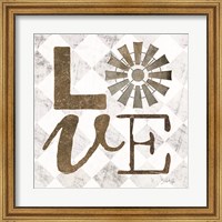 Framed Love with Windmill III