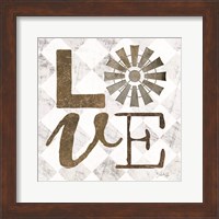 Framed Love with Windmill III