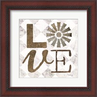 Framed Love with Windmill III