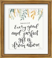 Framed Every Good and Perfect Gift