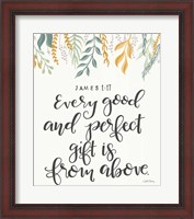 Framed Every Good and Perfect Gift