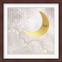 Framed Gold Moon