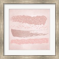 Framed Pink Glitter I