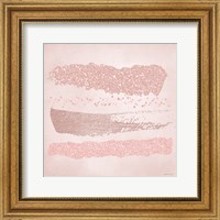 Framed Pink Glitter I