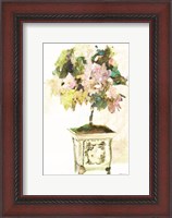 Framed Topiary in Antique Vase