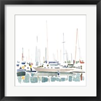 Sailboat Scenery II Framed Print