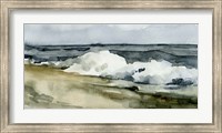 Framed Loose Watercolor Waves II