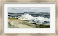 Framed Loose Watercolor Waves II