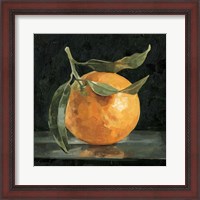 Framed Dark Orange Still Life I