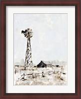 Framed Rustic Prairie I