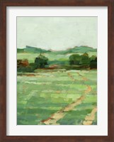 Framed Farm Road I