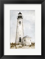 Framed Rustic Lighthouse I