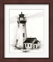 Framed Lighthouse Study I