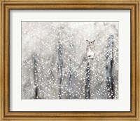 Framed Snowy Habitat I