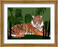 Framed Tiger Tiger I