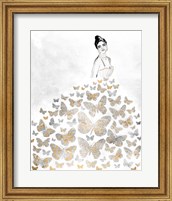 Framed Fluttering Gown I