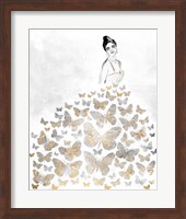 Framed Fluttering Gown I