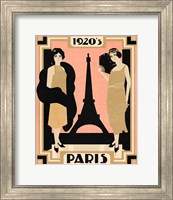 Framed '1920's Paris I' border=