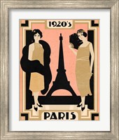 Framed '1920's Paris I' border=