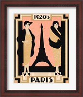 Framed '1920's Paris II' border=