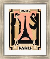 Framed '1920's Paris II' border=