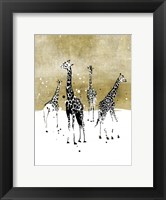 Framed Spotted Giraffe I