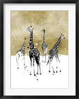 Framed Spotted Giraffe I