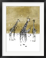 Framed Spotted Giraffe II