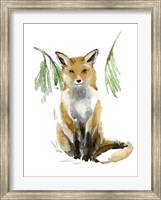 Framed Snowy Fox I