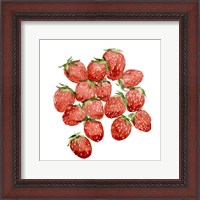 Framed Strawberry Picking II