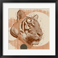 Pop Art Tiger I Framed Print