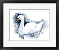 Framed Silverlake Swan II