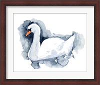 Framed Silverlake Swan II