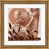 Framed Pop Art Koala I