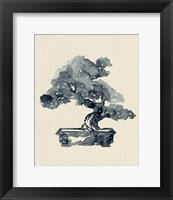 Framed Indigo Bonsai II