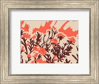 Framed Red Rhododendron I
