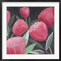 Framed Blush Blossoms II