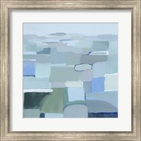 Framed Wave Crest Abstract II