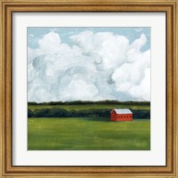 Framed Lone Barn II