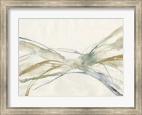 Framed Watercolor Waves II