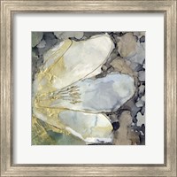 Framed 'Abstracted Lily II' border=