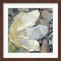 Framed 'Abstracted Lily II' border=