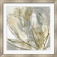 Framed Blooming Gold II