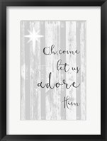 Blessed Christmas I Framed Print