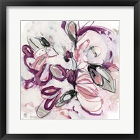 Fuchsia Floral I Framed Print