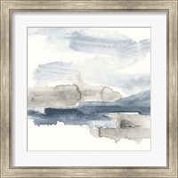 Framed Shoreline Blues I