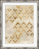 Framed Deco Pattern in Cream II