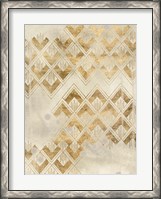 Framed Deco Pattern in Cream II