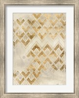 Framed Deco Pattern in Cream II