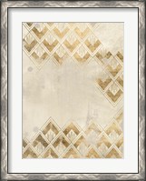 Framed Deco Pattern in Cream III